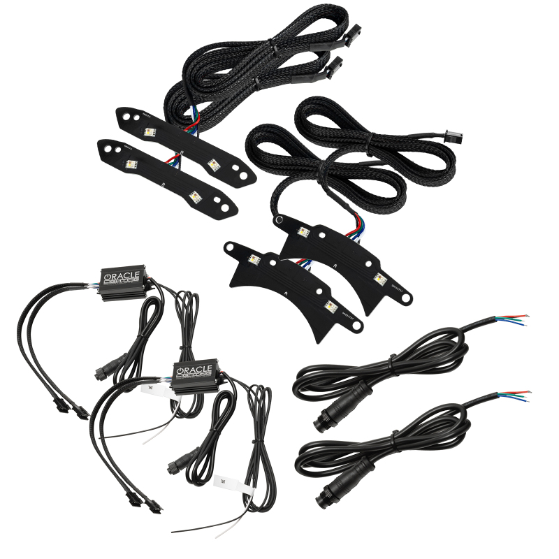 Ram 3500 Headlight DRL Upgrade Kit - ORACLE Lighting - RGB+W DRL Replacement - ColorSHIFT - `11-`18 Ram 3500 Headlight DRL Upgrade Kit - ORACLE Lighting - RGB+W DRL Replacement - ColorSHIFT - `11-`18